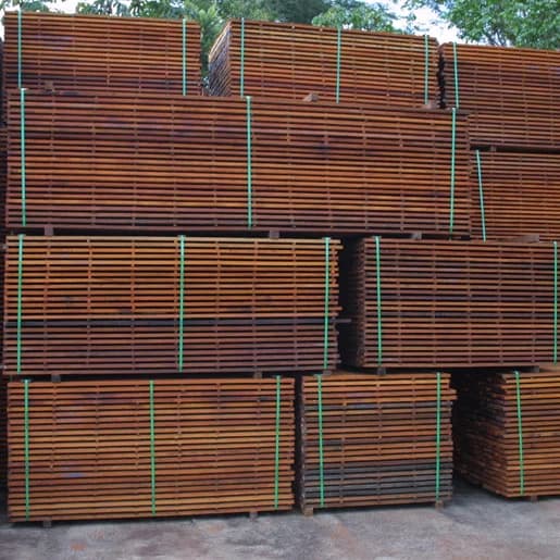 Naturally Durable, High Density Hardwood Kiln Sticks