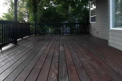Ipe Deck Finished Closeup