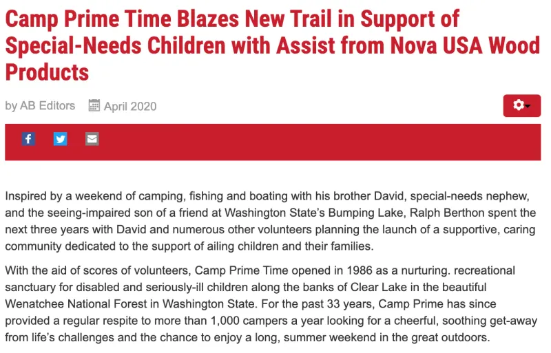 Camp Prime Time Camp Prime Time