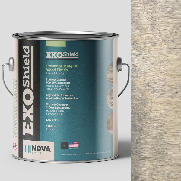ExoShield Platinum One Gallon Exterior Tung Oil Wood Stain