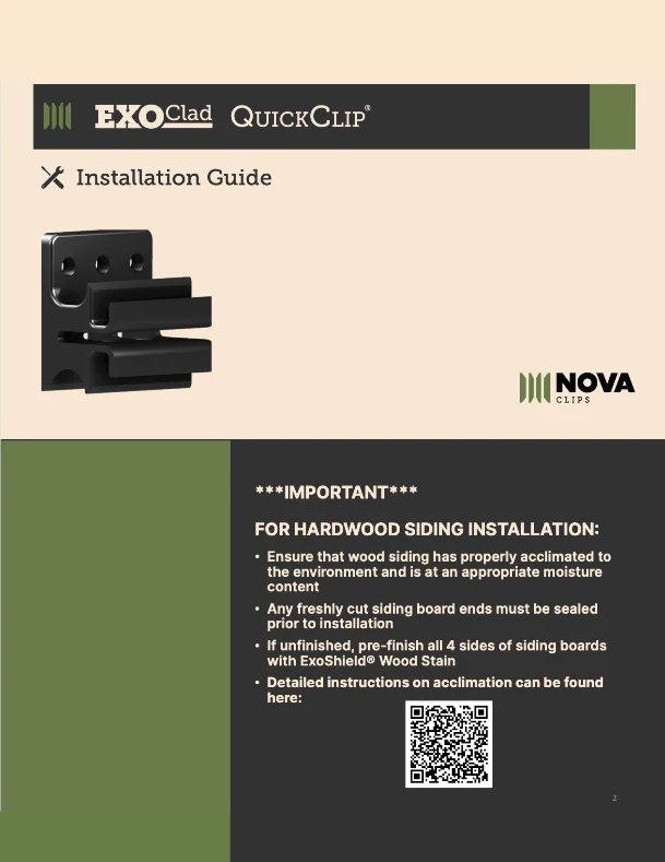 Rainscreen Installation Instructions Rainscreen Installation Instructions