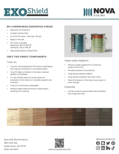 ExoShield Product Sheet