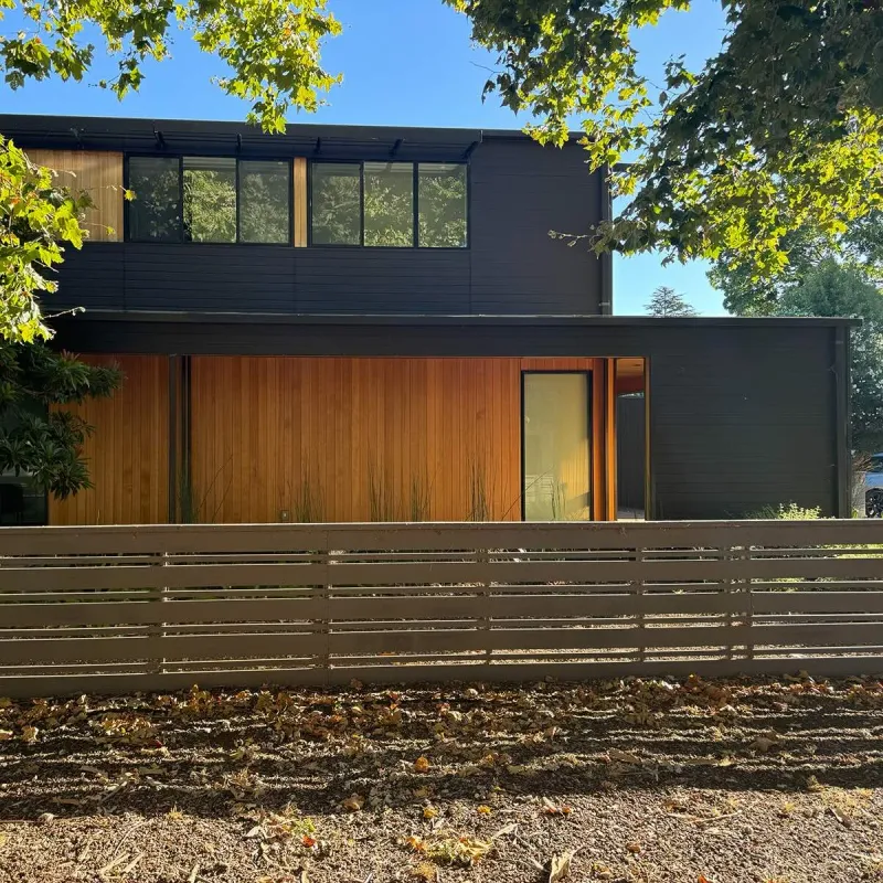Genuine Mahogany exterior siding