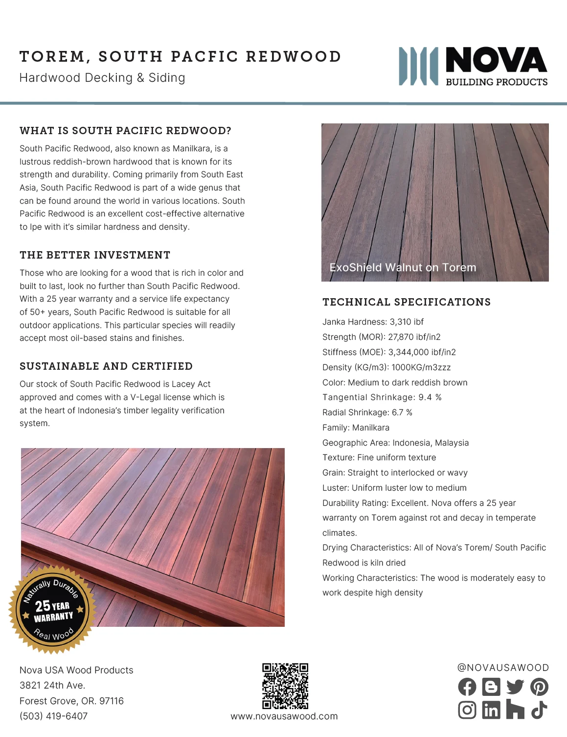Torem Product Sheet Torem Product Sheet
