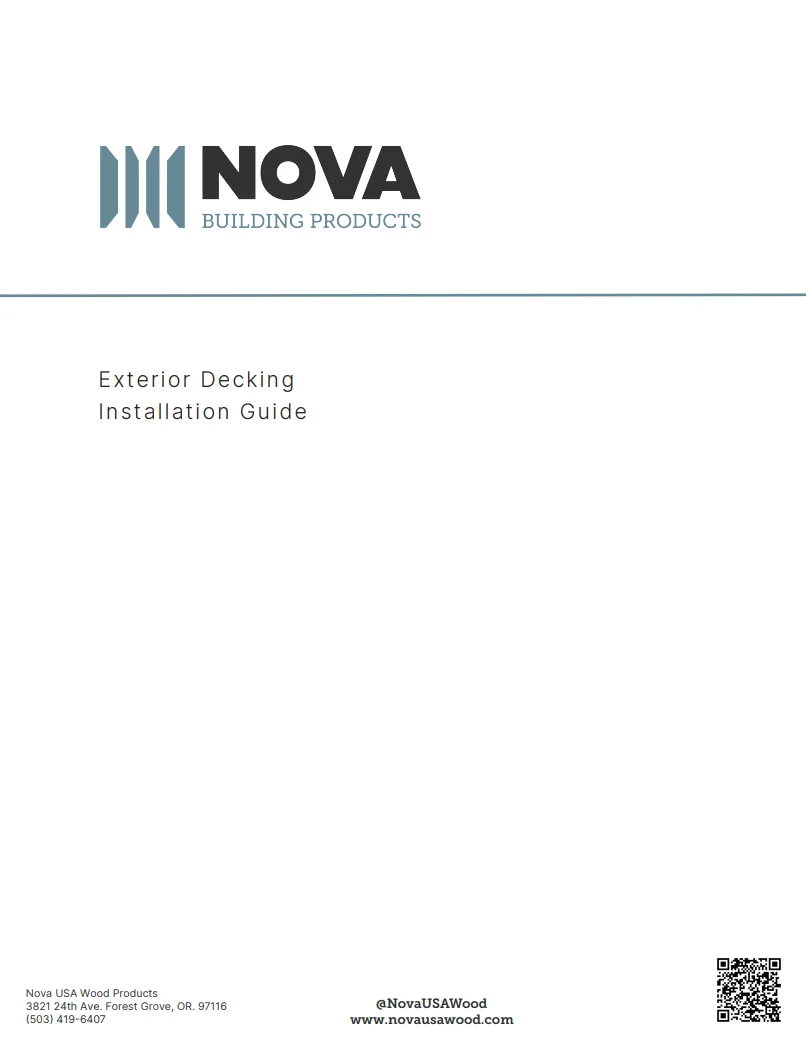 Install Decking Brochure Install Decking Brochure