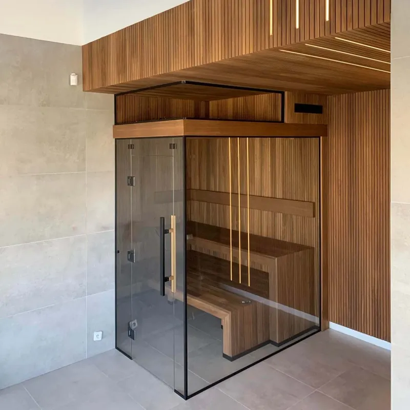 Ambara Thermally Modified Wood Sauna Interior Paneling