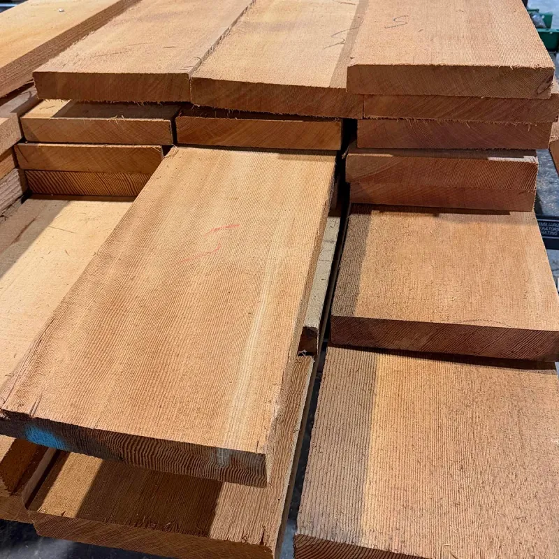 Vertical Grain 85/15 Rough Sawn Douglas Fir 8/4x12 Fine Grain