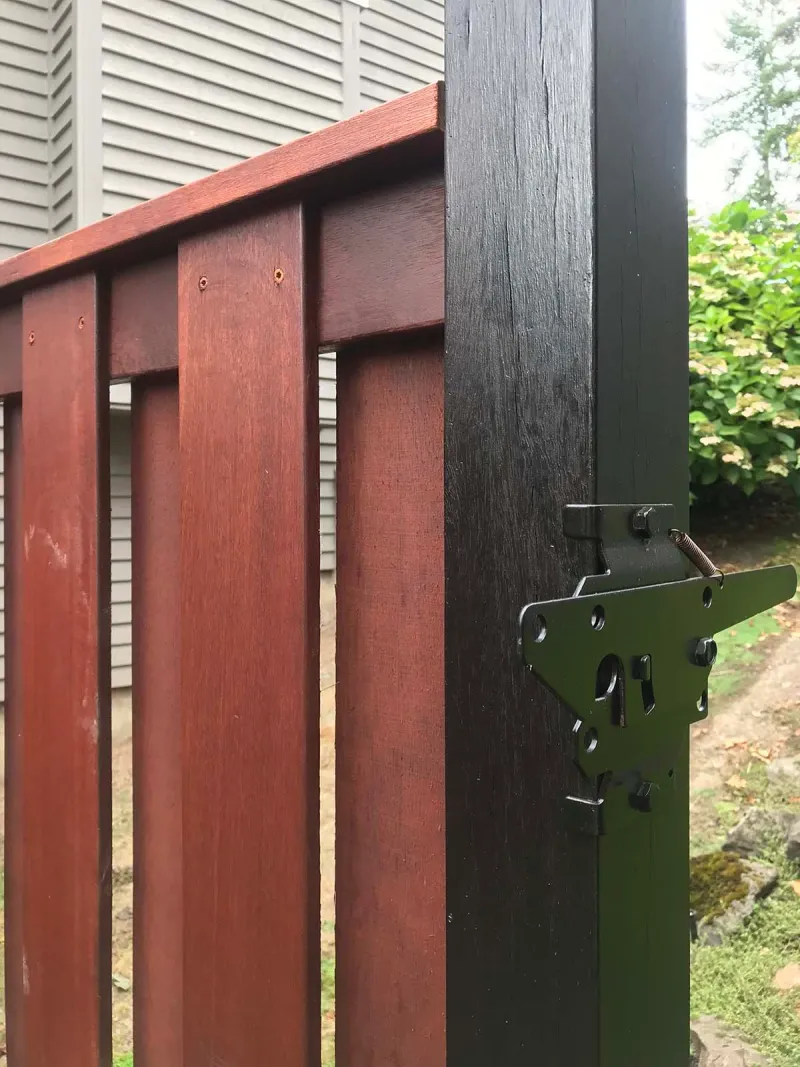 Batu Hardwood Fencing Gate