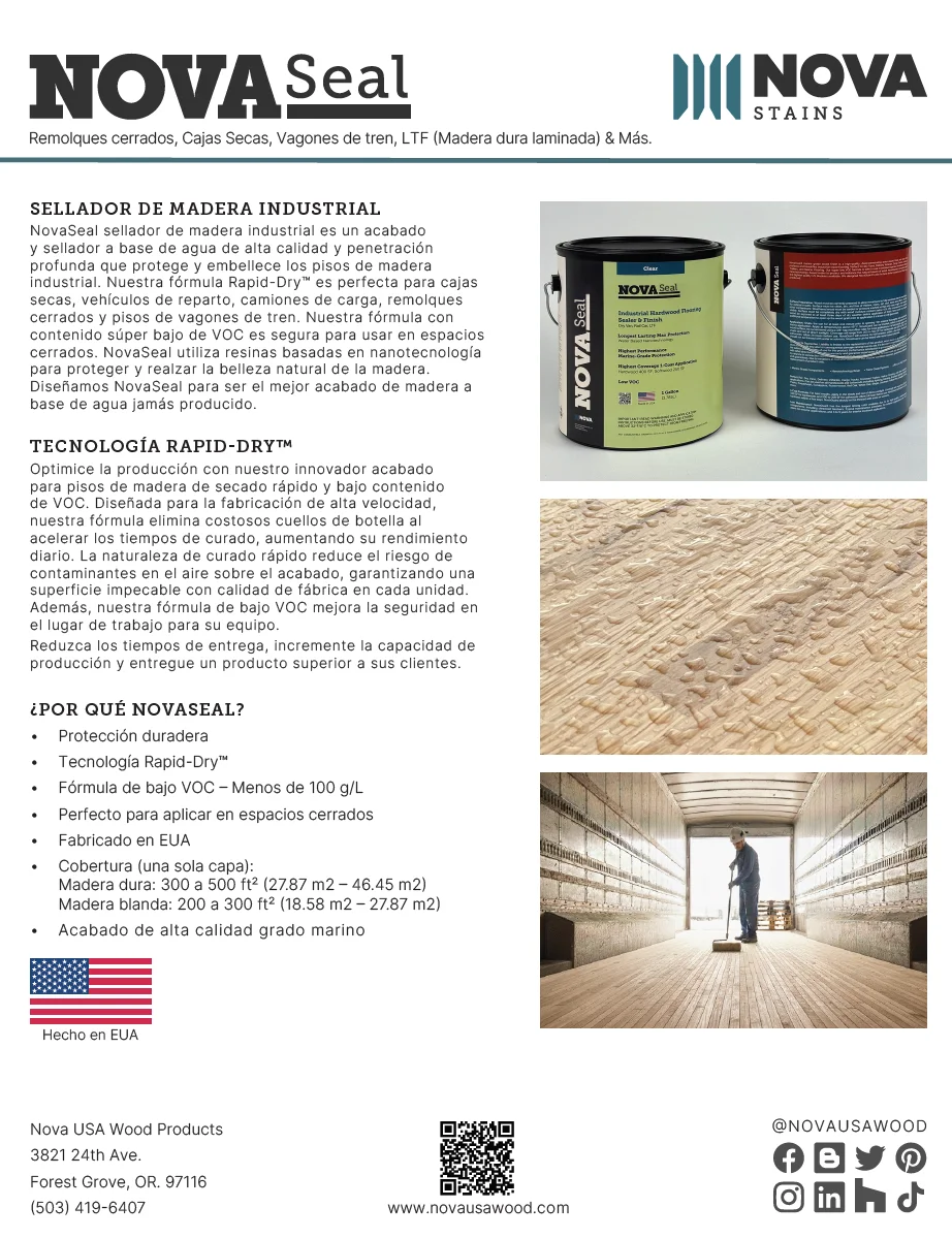 NovaSeal Product Sheet - ESP NovaSeal Product Sheet - ESP