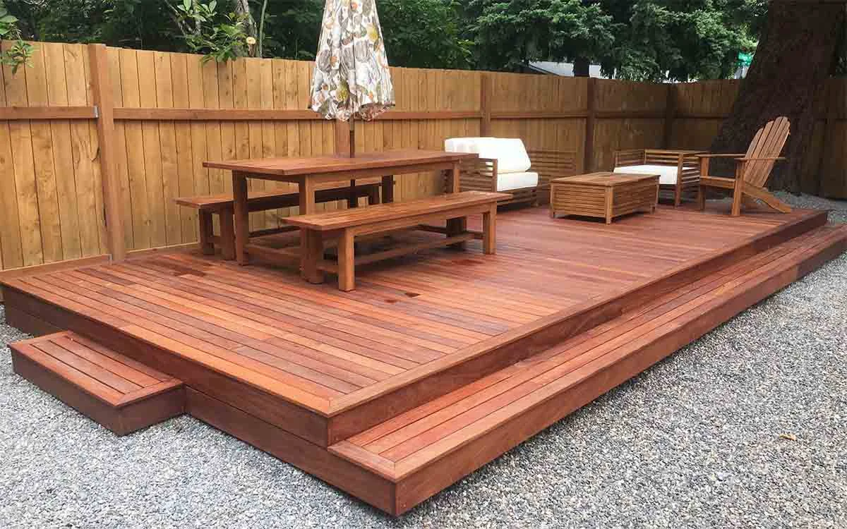 Hardwood vs Composite Decking hardwood vs composite decking